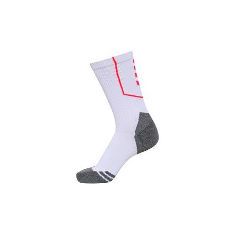 Calcetines training blanc/rojo HUMMEL