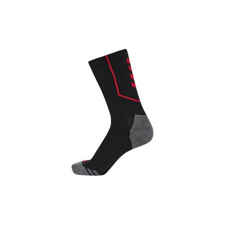 Calcetines training negre/rojo HUMMEL
