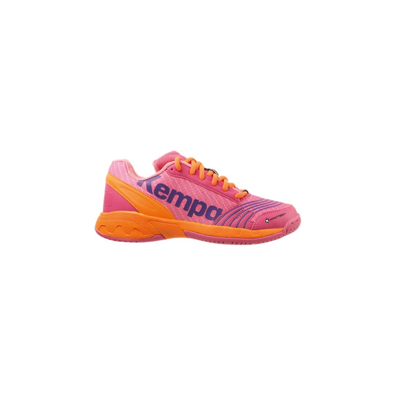 ratón o rata ladrón Dedos de los pies Zapatilla de balonmano Attack Junior rosa/naranja KEMPA - Balonmano XP  Sports